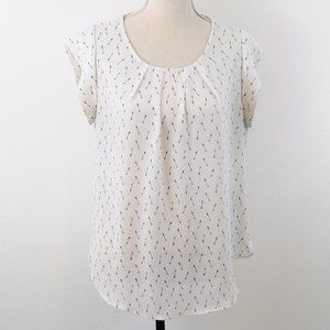Sweet Rain Arrow Pattern Blouse